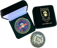 'A' Battery Association Vietnam 1971 Commemorative Medallion